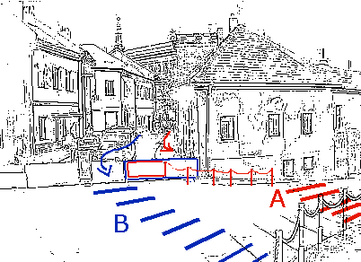 Varianty spodního přechodu křižovatky pod Hamburkem
